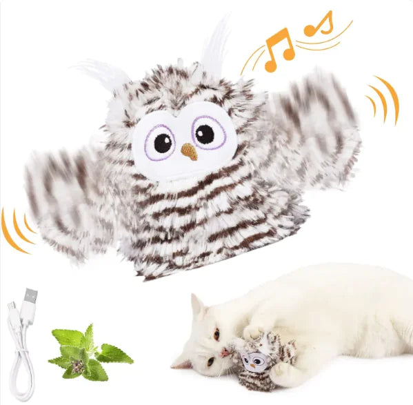 Interactive Flapping Bird Toy (Rechargeable)
