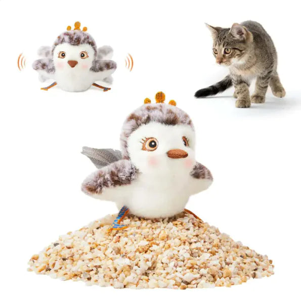 Interactive Flapping Bird Toy (Rechargeable)