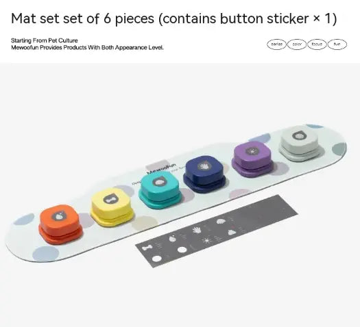 Multi-Colour Cat Toy Ball