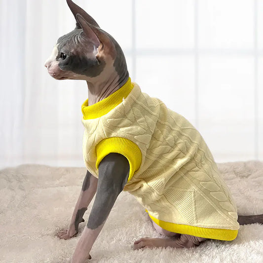 New Fashionable Clothes for Hairless Cats